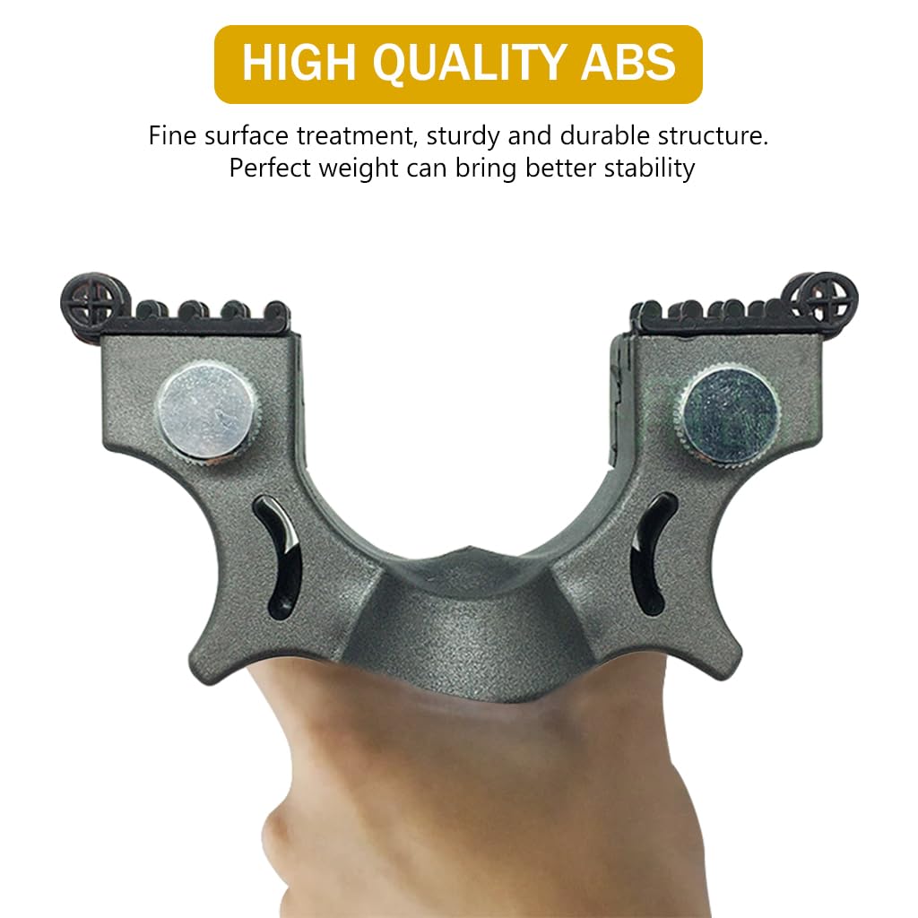 Proberos Slingshot with Aimer Points Outdoor Sling Shot Slingshot Adult Slingshot Set with 3 Rubber Bands, Premium Alloy Slingshot For Adult Proberos Slingshot with Aimer Points Outdoor Sling Shot Slingshot Adult Slingshot Set with 3 Rubber Bands, Premium Alloy Slingshot For Adult